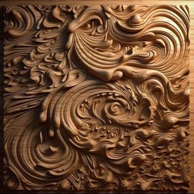 Patterns and decorations stl illusion 2 3d model